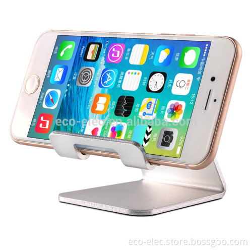 Universal Premium Aluminum Metal Mobile Phone Tablet Desk Holder Stand for iPhone Samsung Smartphone Kindle Tablets